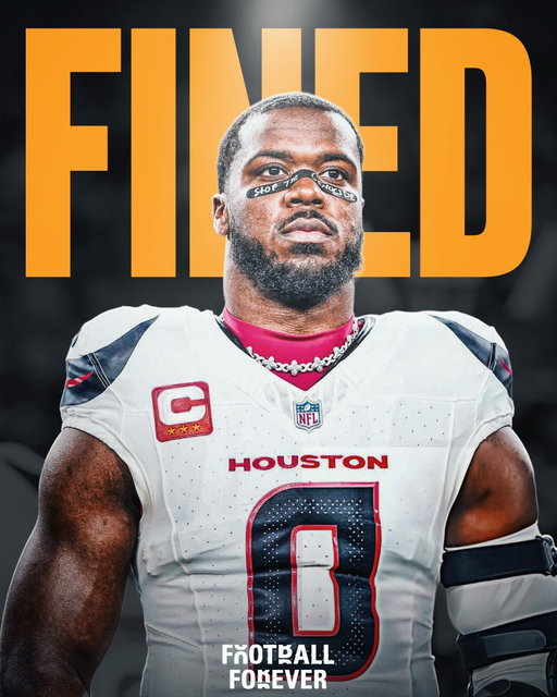 Texans Pro-Bowl LB Azeez Al-Shaair was fined $11,492 for wearing "Hind Rajab" on his eye black for Sunday's game vs. Bills, which the NFL calls an unauthorized message. 

Hind Rajab was a five-year-old Palestinian girl k*lled by Israeli military firing several bullets along with six family members in Gaza City on January 29, 2024.

Audio recordings of Hind calling for help sparked international outrage.

In August, the Israeli military confirmed soldiers fired on the vehicle and ordered an internal criminal investigation into the incident.

Al-Shaair was previously fined $11,593 for wearing "stop the genocide" on his eye black during a wild-card game against the Pittsburgh Steelers.