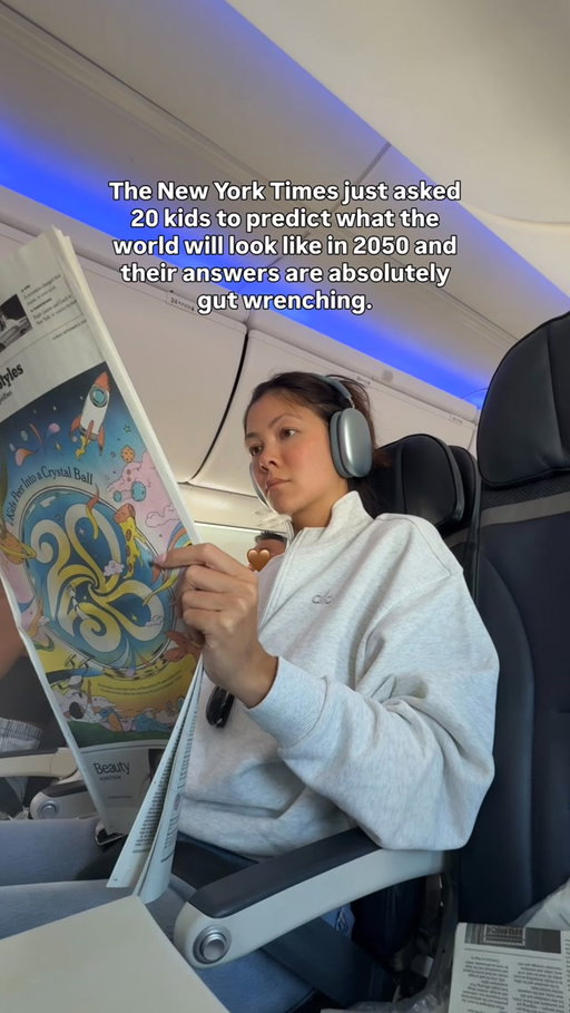 I had no idea how hopeless the average 10-year old is today. This absolutely breaks my heart. 

We need to seriously reconsider what we’re doing. If tech isn’t made to make our lives BETTER, then what the hell are we doing?

This is downright bleak. 

Shout out @nytimes @callieholtermann for the story. And yes I really do get the physical paper. It’s the best thing in the world to get away from my gd screen for an hour or two each week.