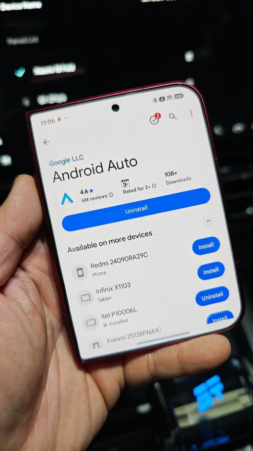 Just a quick update about the Xiaomi 18 Fold. regarding its android auto, does it work? #xiaomi18fold #gadgetsidekick #androidauto