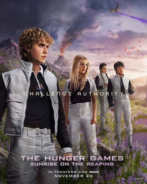 Challenge authority. Capitalize power. #TheHungerGames: Sunrise on the Reaping – in theaters & IMAX November 20.