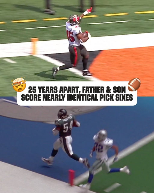 Like father, like son 😎 The Trotter family has been picking off QBs for a quarter century.

🔜 #CLEvsTB Sept. 20 @ 1 p.m. ET on CBS