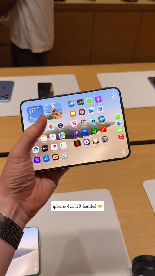 iPhone Duo - left handed! 🤛🏻

My gift for all the lefties out there 🤝

#iphoneduo #lefthanded #iphone #apple