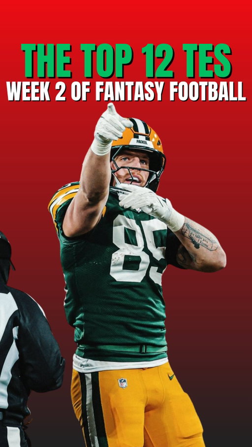 Best TEs to start in Fantasy Football for week 2 #football #fantasyfootball #nfl #tightend
