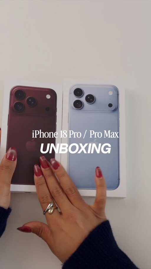 iPhone 18 Pro UNBOXING! + accessories ✨🤍 Anna and Elsa have entered the chat ♥️❄️ #iphone18pro #unboxing #iphone18promax #burgundy #apple