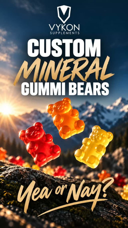 😆 Katie said “Yea or Nay?”… and she was definitely a NAY.

The rest of the Vykon team? Surprisingly, we’re giving these Custom Mineral Gummi Bears a 👍🏻
.
So naturally, we’re sharing the recipe and letting you settle the debate.

The recipe: (200 Gummies – 5 servings)

 5 scoops of Vykon Custom Minerals
 ½ cup juice
 Juice from 1 lemon
 3 tbsp gelatin
 ¼ cup honey
 
Combine and let sit for 5 minutes. Let stand at room temperature for 15 minutes, then refrigerate for 1–2 hours. Store in an airtight container in the fridge for up to 7 days.

Katie may not approve… but we think her taste buds are outnumbered. 

Would you try them? YEA or NAY? Drop your vote below. 

#VykonCustoms #CustomMinerals #MineralGummies #HealthyRecipes #Wellness #FunctionalNutrition #TeamVykon