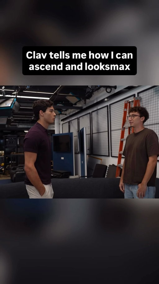 Clav tells me how to ascend and looksmax. Not quite what I wanted to hear @outandabout @clavicular0 

#clavicular #looksmaxxing