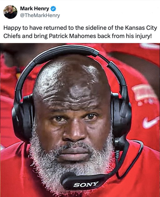 Former WWE Superstar Mark Henry saw a resemblance between him and Chiefs OC Eric Bieniemy 😂

(h/t @themarkhenry)