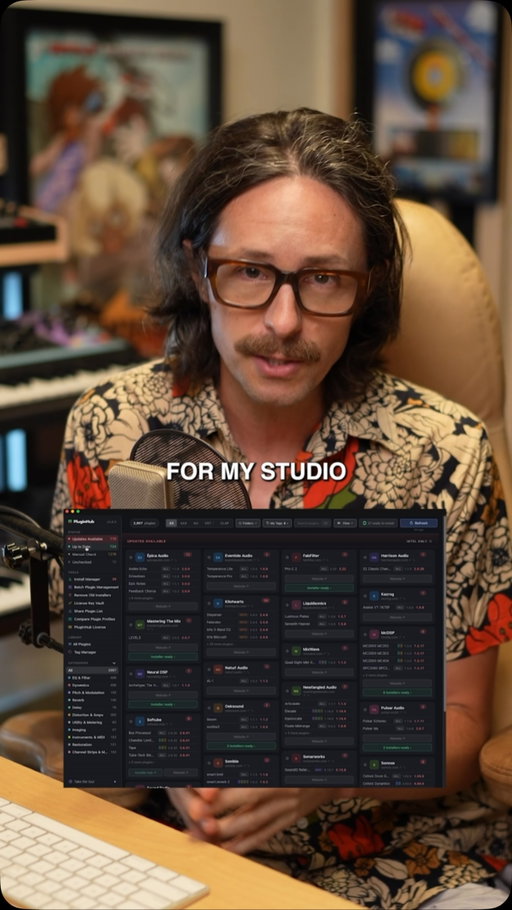 Best music studio investment this year! 
If you’re as obsessed with plugins as I am and are doing a ton of mixing, producing, recording, or mastering… 
This is a MUST HAVE. 👉🏼🎛️🎶

#musicproduction #mixingengineer #mixingandmastering #audioengineer #audioplugins