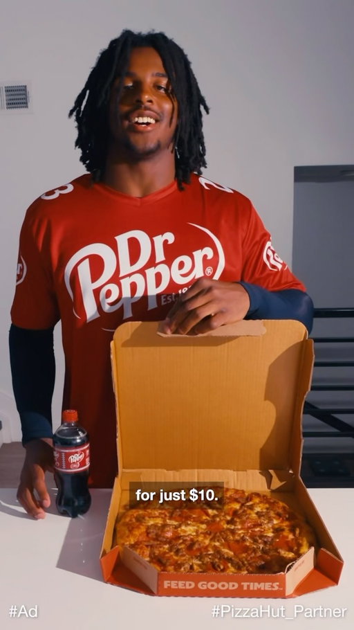 #ad Game day tastes better with @pizzahut and an ice-cold @drpepper