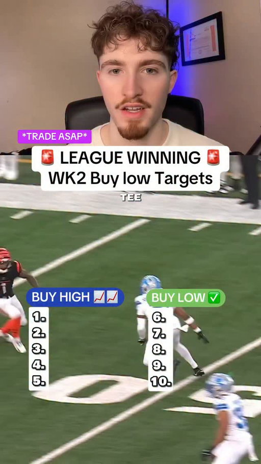 Trade for these players ASAP!! 📈 #fantasyfootball