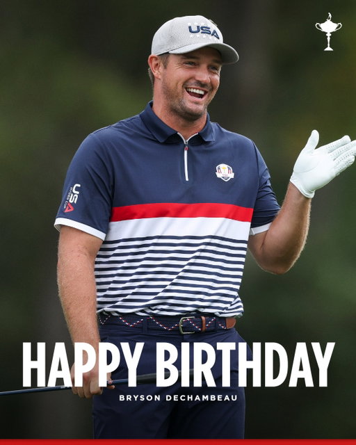 Happy Birthday Bryson DeChambeau! 🎂 🇺🇸

#GoUSA