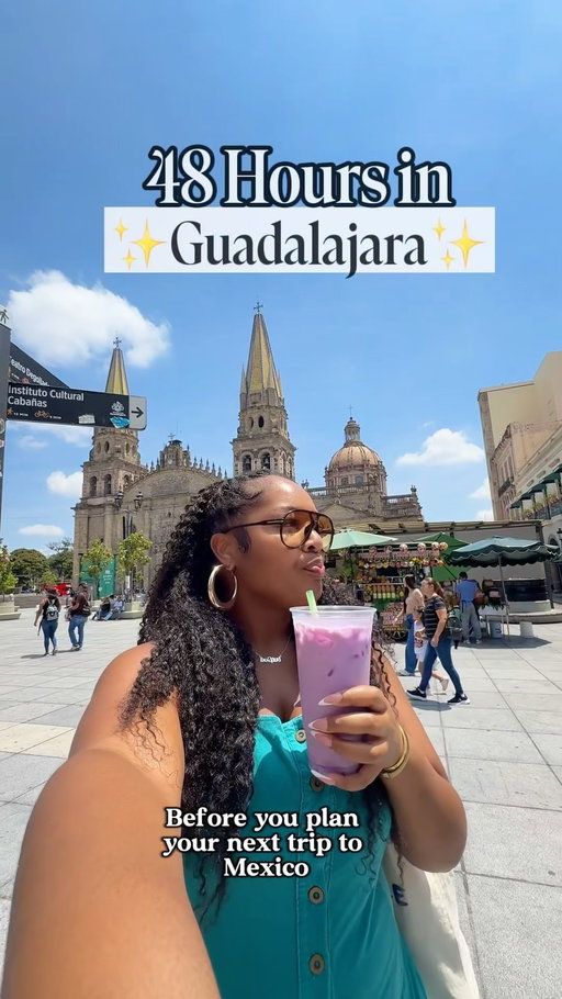 Guadalajara is one of my favorite cities EVER and 48hrs barely scratches the surface, but if you’re
visiting and plan on splitting that time up, this is everything I recommend doing!

📍Stay @villaganz This is literally one of the most  beautiful boutique hotels in Guadalajara, on top of you being in one of the best locations 

📍Explore local boutiques like @alberguetransitorio! 
Guadalajara is one of Mexico’s most fashionable cities, so come ready to shop! 

📍Have dinner @bruna_mx if you go in the month of September, I highly recommend trying their  seasonal chiles en nogada dish.

📍Take a Calandria around the historic downtown: You can usually find them near the major plazas, especially around the Cathedral. The rides typically last about 30–45 minutes, and your local driver may even share a little history about some of the city’s most famous landmarks along the way.

📍Lunch @Karnegaribaldioficial This is a local favorite and an absolute must try when visiting Guadalajara.

📍Evening cocktails @Mecenasbar: This was such a neat cocktail bar! I loved that they make their own liquors, so the drinks are really unique and delicious. They also serve tapas-style plates, so definitely grab a few bites to enjoy with your cocktails.

📍Dinner @lacasadelosplatos
If you have any questions about my visit, feel free to ask them below! And don’t forget to save & share this with someone who’s in need of a getaway!

|AD| @visita_guadalajara • @visitjaliscomexico

#VisitGuadalajara #visitjaliscomexico #Jalisco