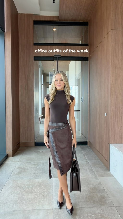week of affordable office outfit ideas 👩🏼‍💼🤎 comment SHOP to get the links dm’ed :)

#workwear #corporate #officeoutfit #fallfashion #ootw
🔗 https://liketk.it/6nybB