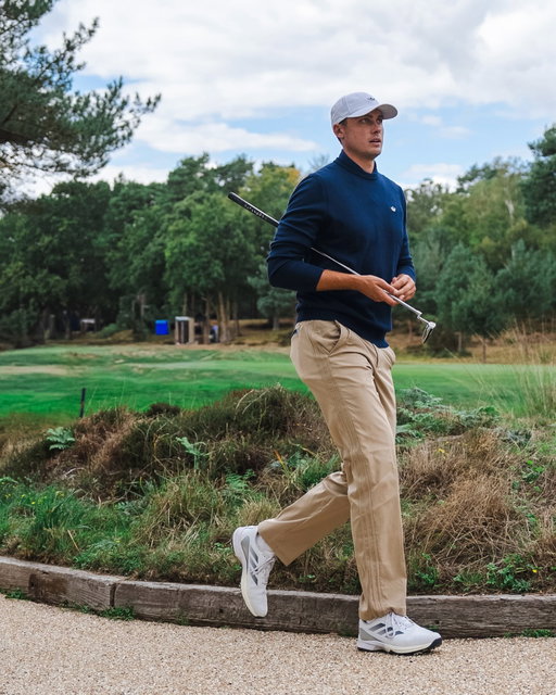 An Original on the course @luddeaberg wears the FW26 Originals Golf collection at the BMW PGA