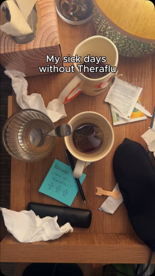 Ashamed of who I am without my Theraflu 🤣