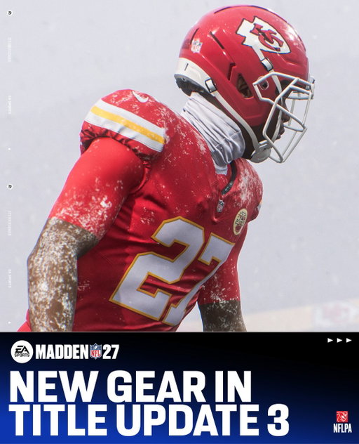 Greatness is in the details you control. Customize your team with fresh gear dropping today in Title Update 3.

Click the link in bio to see all game updates!