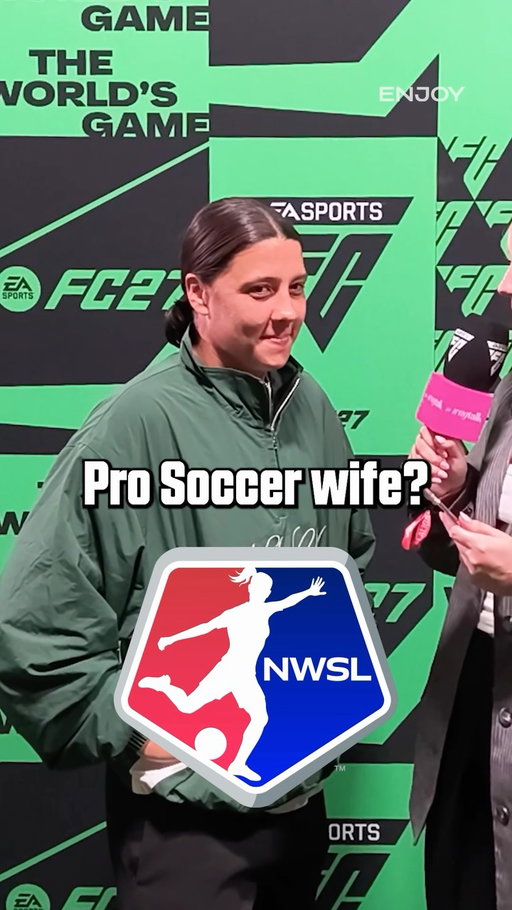 Now we need Sam’s wife to do one about her career 😉 @iso.maddy @samanthakerr20 

#soccer #nwsl #couplegoals #samkerr