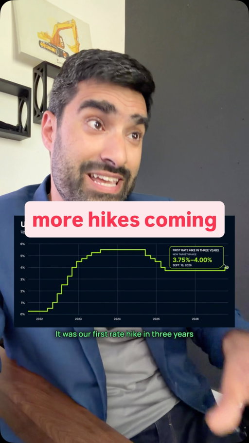 Rate hikes are here (and more are coming) 

Check out @therundowndaily for daily market updates and analysis