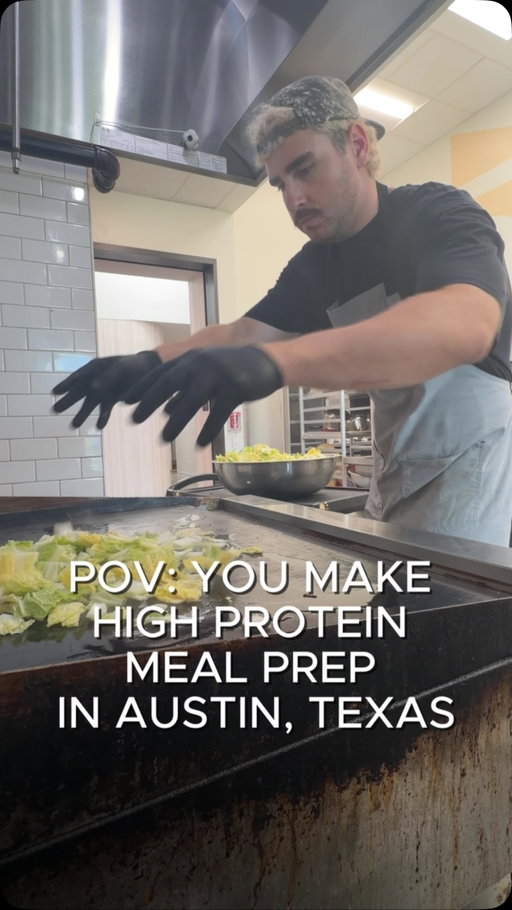 Over 40 grams in each 🤯🤯🤯 #austintexas #mealprep #smallbusiness