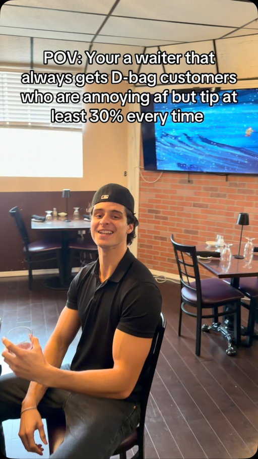 Is this accurate? 🤣🤣 #comedy #waiter #dbag
