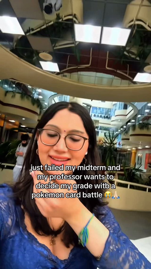 did my professor just turn my grade into a Pokémon battle?? 😭

just failed my midterm and she said if I beat her in a Pokémon card battle… I can get my grade changed.

what in the Gen Z syllabus is this 😭🙏🏻

#pokemoncards #pokemontcg #college #midterm #storytime