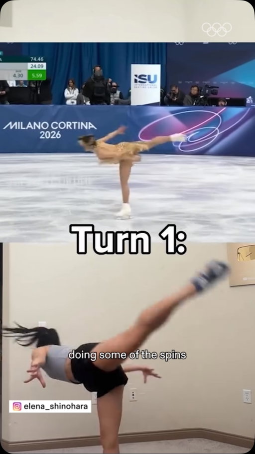 Like daughter, like parents! ❤️

From doing gymnastics with her parents to trying Alysa Liu’s figure skating moves! @elena_shinohara does it all, and we are here to review it together with Olympian Emilie Goldblum 😍

Watch the full video through the link on our stories!