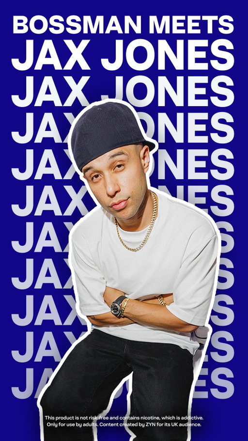 it all comes out in the face of BOSSMAN. 👀

@jaxjones pulls up to the ends for a chat about family business and recognising faces. 

catch the full convo pinned on @zyn_unitedkingdom 📌 🎥