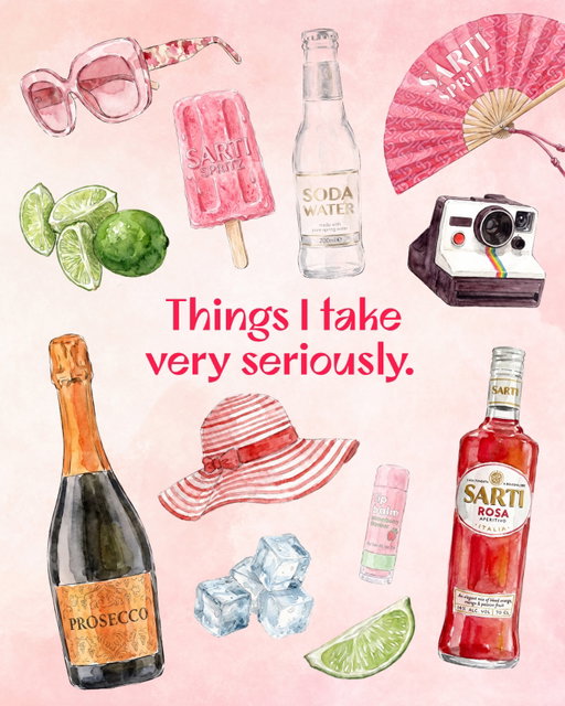 The most serious of all.🍋‍🟩

#SartiSpritz #EnjoyResponsibly