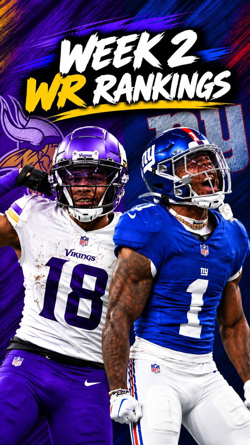 WEEK 2 WR RANKINGS #fantasyfootball #fantasyfootballadvice #nflfantasy #raiderswalterpicks #fantasyfootballtips