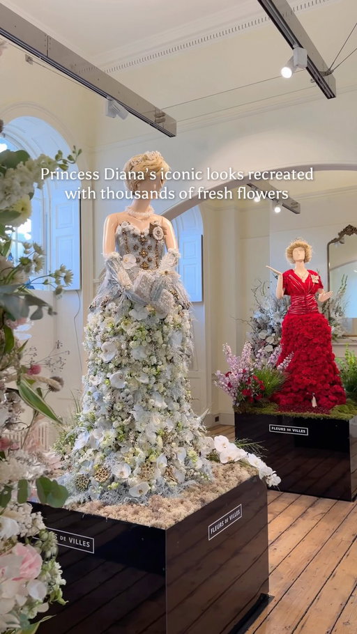 Princess Diana’s most memorable looks have been brought to life in the most unexpected way, with thousands of fresh flowers. 🌸

Fleurs de Villes DIANA has arrived at Somerset House, featuring 15 incredible floral mannequins inspired by outfits worn by Diana, Princess of Wales.

Each creation tells a different story, from her royal tours and love of ballet to her humanitarian work and courageous visit to an active minefield in Angola with The HALO Trust.

Created by some of London’s leading florists, the level of detail is incredible and the floral scent throughout the exhibition makes the experience even more magical. ✨

The exhibition also supports The Diana Award, helping empower young people and continue Diana’s legacy.

📍 Somerset House, East Wing Galleries, London
📅 16 September – 6 October 2026
🎟️ Book tickets via a link in my bio and get 10% off with the code VOLGALONDON10( link in my bio) 

@fleursdevilles DIANA
@fever_uk 

🚫🎥© Copyright @volga_londonstories no reposts on any media without permission. Story posts are fine

#visitlondon #londoncity #explorelondon #londonlife #thingstodoinlondon 

London travel | London experiences |Royals| London exhibition |Date ideas| London things to do| Secret London| Queen Elizabeth ll | London hot spots |Royal family |