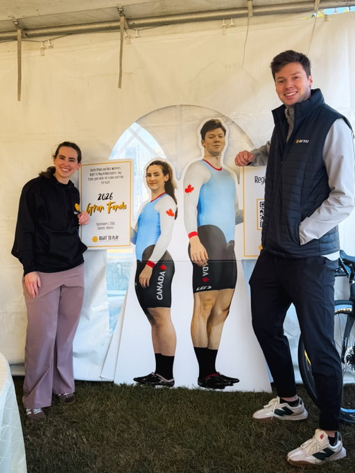 Very excited to officially join the Right To Play team as Athlete Ambassadors!

Nick and I had such a great time at their annual Gran Fondo, where an incredible $175,000 was raised to support their work.

We’re so proud to help spread the message about Right To Play and the work they’re doing to protect, educate and empower children through the power of play around the world🌎