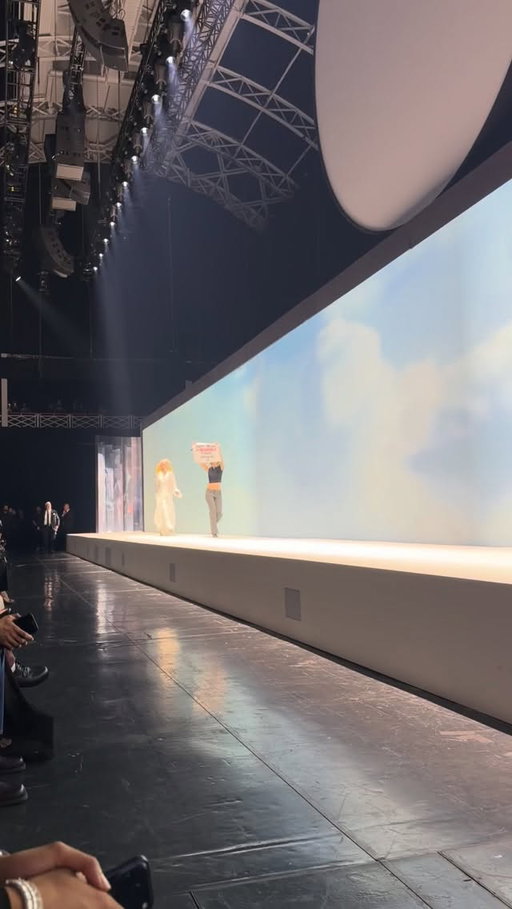 @peta is back on the runway at @hm