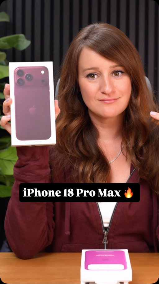Unboxing the iPhone 18 pro max in burgundy!!! #apple #iPhone #iPhone18