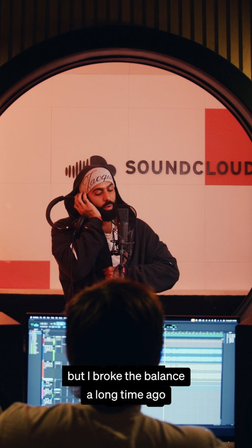 @eladiocarrion in the booth on the Purple Rain freestyle ☔️🥶