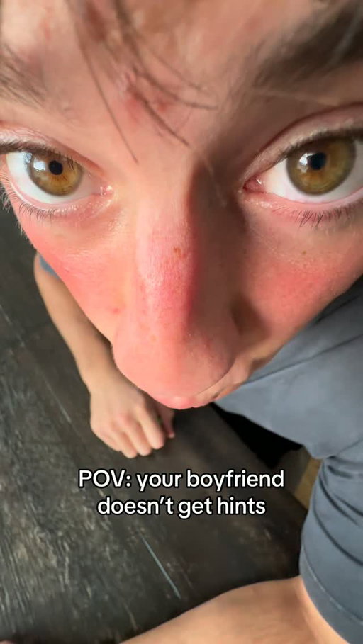 She could’ve just said that 🥲 #boyfriend #girlfriend #couple #fyp #reels