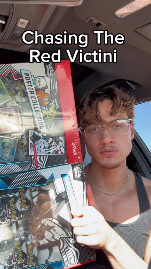 Chasing the Red Victini #pokemoncards