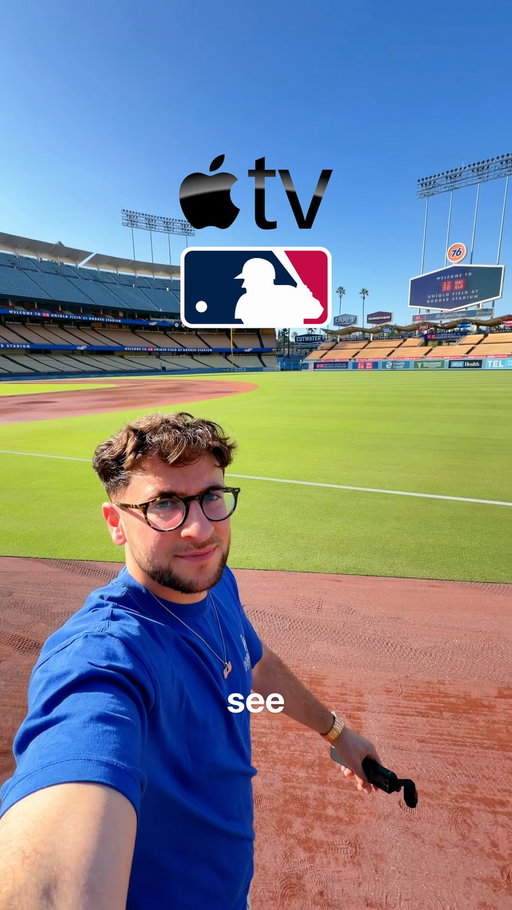 @appletv gave me a behind-the-scenes look at how 14 new iPhone 18 Pro Max cameras will be positioned throughout Dodger Stadium for Dodgers vs. Giants on Friday Night Baseball 👀

They’ll have angles from the dugouts, bullpens, foul pole, behind home plate, the outfield, and around the ballpark. 

The feeds will become part of the live Apple TV MLB broadcast, giving Dodgers fans camera angles that are difficult to capture with traditional broadcast equipment. 

Can’t wait to see which shots make the broadcast tomorrow night! ⚾️

@AppleTV @Dodgers
#ShotoniPhone