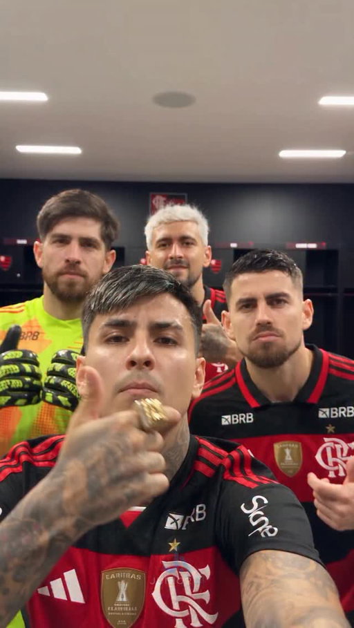 O Flamengo tá na semifinal da Libertadores! A festa no vestiário depois da classificação foi nesse nível KKKKK

#flamengo #libertadores #mengao #futebol #copalibertadores