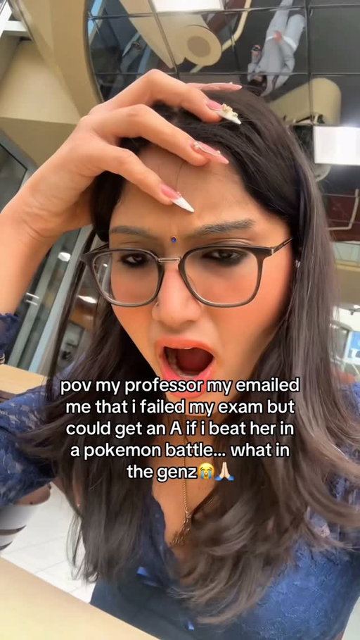 Would you battle your professor for an A? 😭🙏🏻

POV: my professor emailed me that I failed my exam but could get an A if I beat her in a Pokémon battle… what in the Gen Z 💀

professor Pokémon battle
failed exam professor email
get an A with Pokémon
beat my professor in Pokémon
Gen Z professor
funny professor email
Pokémon battle for a grade
college exam plot twist
failed my exam
academic comeback
Pokémon card battle
professor grade challenge
college life humor
university student struggles
unexpected professor email
student versus professor
Pokémon trading card game
funny college story
saving my exam grade
exam redemption challenge
POV college professor

#Pokemon #CollegeLife #GenZ #Professor #Storytime