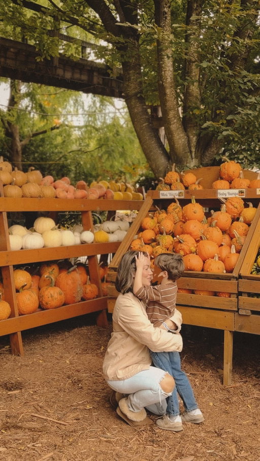 The most magical season at @tavesfarms! I love this fall tradition my angel & I have 🤎🍁🎃🍂🧶

#pumpkin #pumpkinpatch #pumpkins #pumpkin🎃 #fallishere