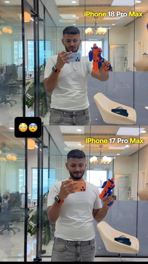 Which is Better ? 😳

#iphone #iphone17pro #iphone18pro