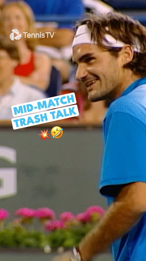 One way to win 🤣🗣️ @agassi 

#tennis #tennistv #atptour #federer #agassi