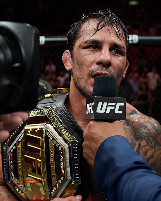 @pantoja_oficial’s record breaking title reign 👑 

-Most wins in flyweight history
-Most finishes in flyweight history
-Most submission wins in flyweight history
-Oldest fighter in history to win a flyweight belt

[ #Cryptocom #UFC331 | LIVE SEP 19 at 9pmET on @ParamountPlus ]