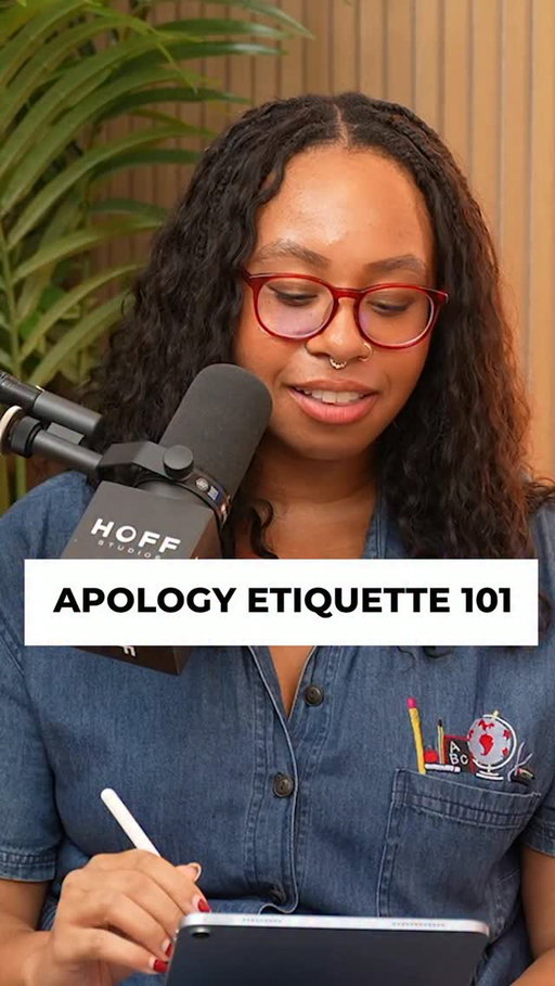 Speaking of offensive non-apologies... 

Clearly, some of us need a little more shame. 

Full episode available on YouTube or wherever you get your podcasts. Link in bio!