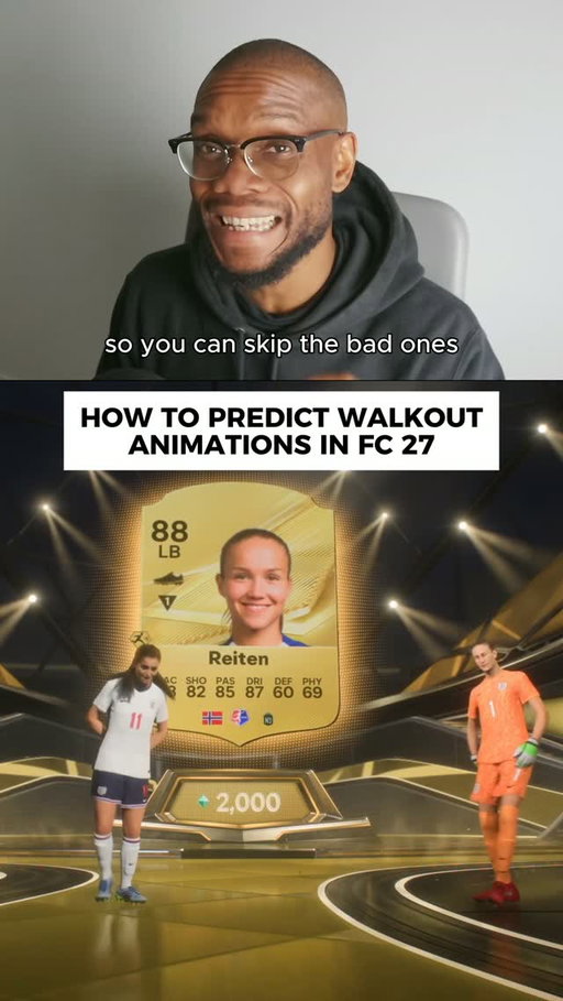 How to predict all the walkouts in FC 27... so you can skip them 😂