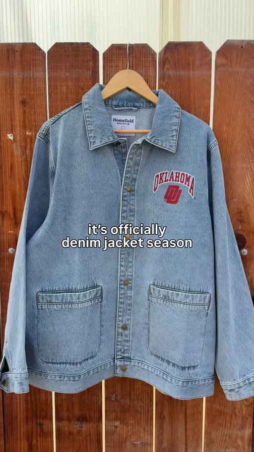 Fall is in the air and the Saturday Denim Collection is here! Brb wearing our new embroidered denim jackets to every fall function this year 🍁 🎃