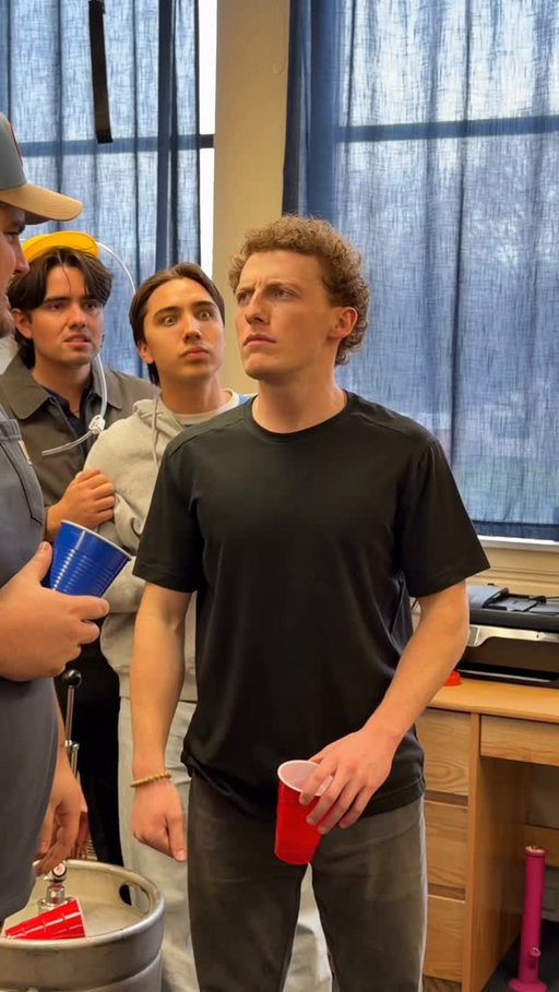 Has this ever happened to YOU at a dorm party? #college #dormlife #girl #skit #funny