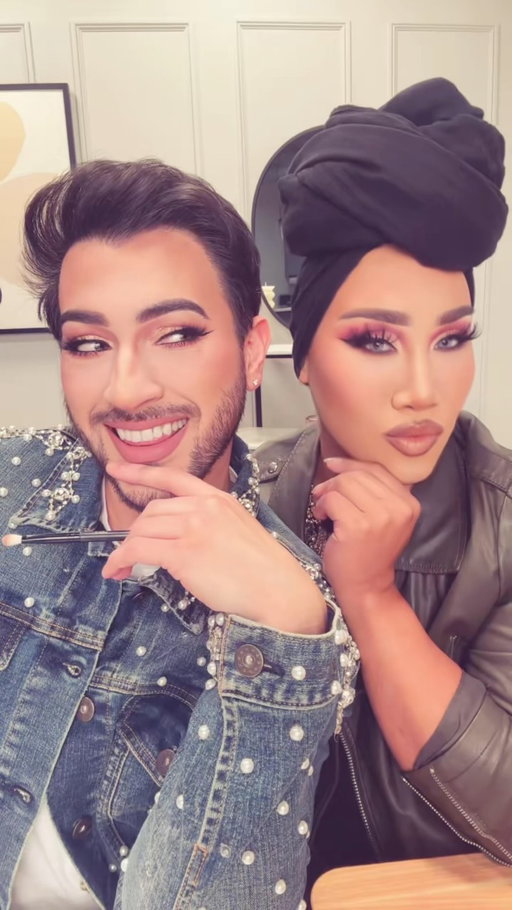 anyone else missing this era of full beat? @mannymua733 

#2016 #mannymua #patrickstarrr #makeupartist #beauty