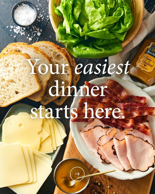 Easy weeknight dinners don’t have to compromise on flavor.

Build these sheet pan sandwiches with Boar’s Head Maple Glazed Honey Coat® Turkey, Naturally Smoked Traditional Bacon and Gold Label Imported Switzerland Swiss® Cheese for a meal that’s melty, satisfying and ready to feed the whole family in minutes.