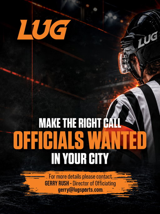 Want to be a ref? Contact gerry@lugsports.com 🚂
